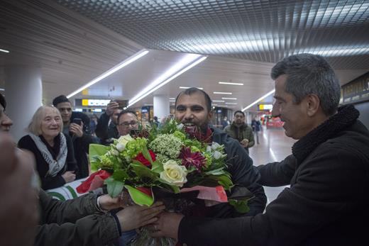 L'arrivée de Mustapha Awad à Zaventem